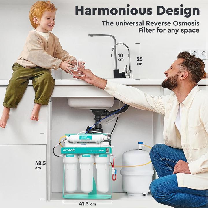 Produktbild Ecosoft Umkehrosmose-Wasserfiltersystem mit Calcium-Mineralisierung