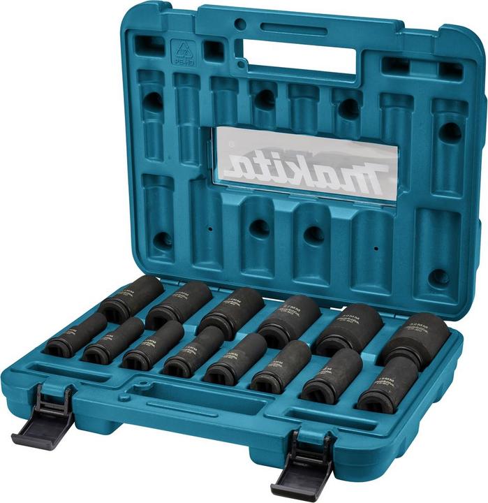 Produktbild Makita B-52308 (32 mm, 19 mm, 12 mm, 24 mm, 14 mm, 22 mm, 16 mm, 23 mm, 10  mm, 21 mm, 18 mm, 27 mm, 31 mm, 17 mm, 11 mm, 15 mm, 26 mm, 30 mm, 28 mm, 29 mm, 13 mm, 20 mm, 25 mm)