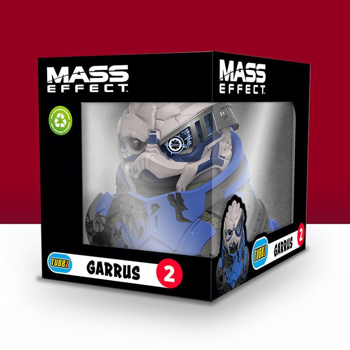 Actual product image Numskull TUBBZ Collectible Duck - Mass Effect Garrus in Box 9cm