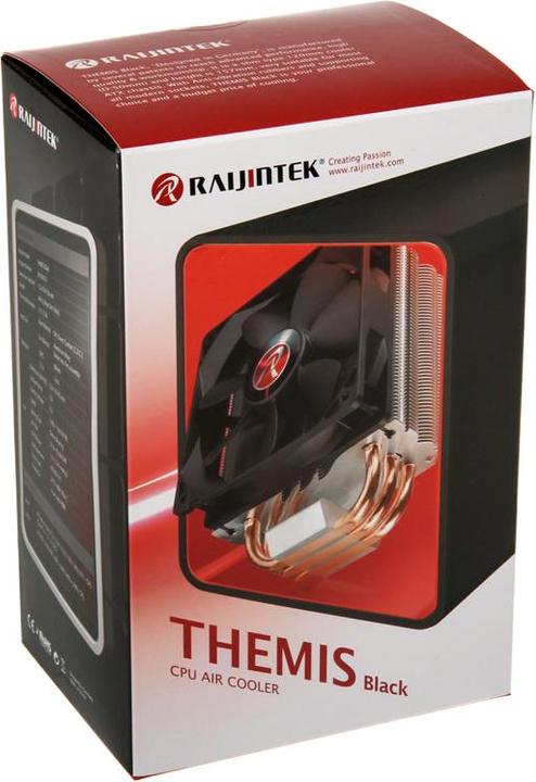 Produktbild Raijintek Themis Black (157 mm)