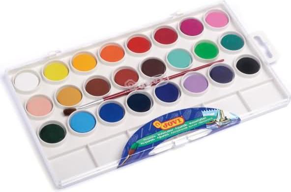 Actual product image Jovi Watercolour box 24 colours (528 ml)