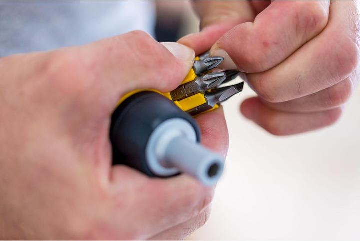 Productafbeelding Black & Decker Bitschroevendraaier BitsRatel (Gleuf, Kruisvormig PZ, Phillipps kruissleuf (PH))