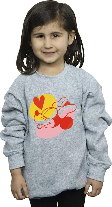 Immagine prodotto Disney Minnie Mouse Tongue Heart Felpa Ragazze (128)