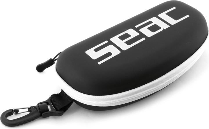 Image du produit Seac étui à Lunettes De Natation Avec Zip Noir/Blanc