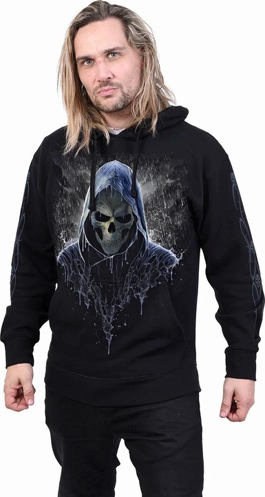 Actual product image Spiral Unisex Adult Reaping In The Rain Hoodie (S)