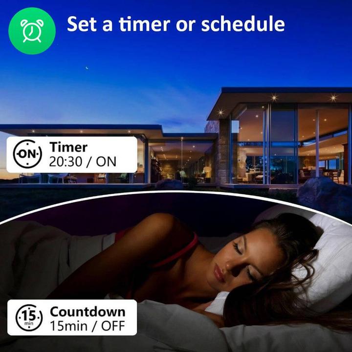 Actual product image Nous A5 Smart Power Strip (3x, CEE 7/3, 1.50 m)