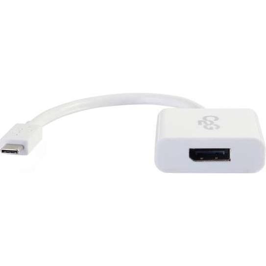 C2G Akku NP-F970 (USB Typ-C), Data + Video Adapter, Weiss