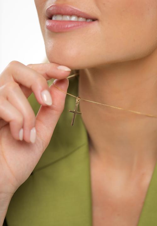 Produktbild Elli Kreuz (925er Sterling Silber, 45 - 50 cm)