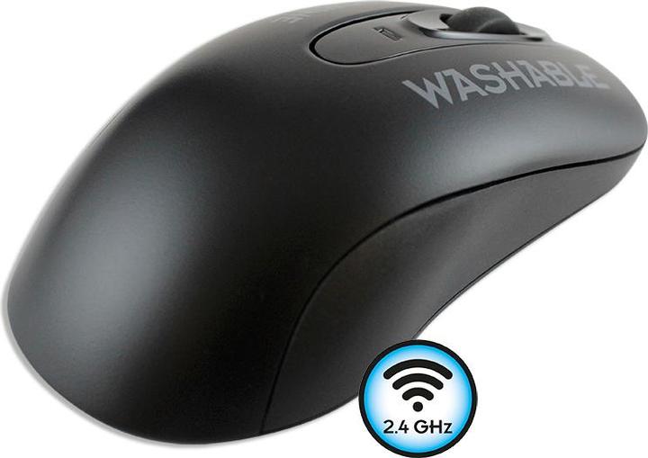 Actual product image Man & Machine Europe MAN&MACHINE Mouse C washable wirel. 1000dpi,USB,2button,black,DE,wireless (Wireless)