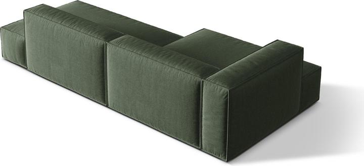 Actual product image Micadoni Modular Left Corner Sofa, "Nuria", 4 Seats, 147x312x72 Made in Europe (Modular sofa, Corner sofa)