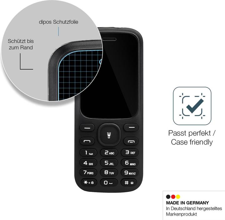 Actual product image Dipos Anti-Shock Screen Protector Clear (1 Piece, MyPhone Fusion)