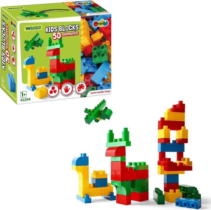 Produktbild Wader Kids Blocks Klocki 50 items