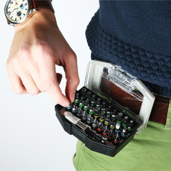 Produktbild Tox Bit Set Clip On 32-tlg (Bit-Adapter)