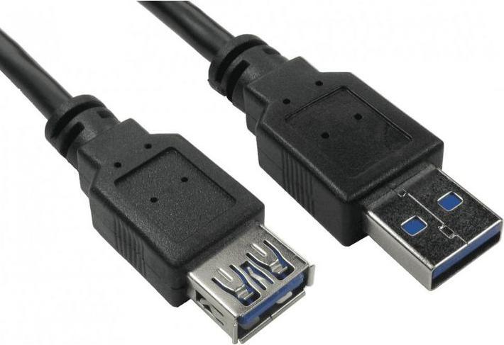 Actual product image RS PRO USB-Kabel, USBA / USBA, 1m USB 3.0 (1 m, USB 3.2)