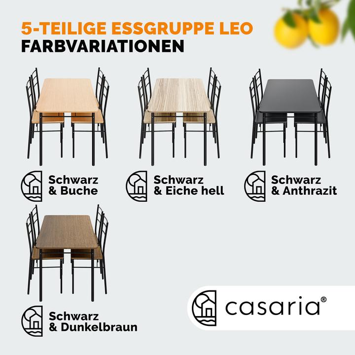 Image du produit Casaria Essgruppe (Panneau de bois MDF)
