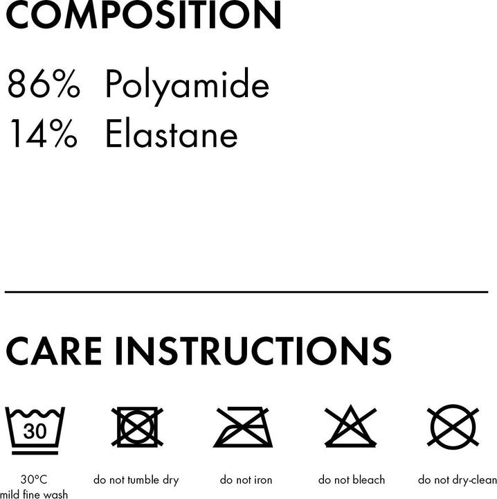 Valeurs nutritives et ingrédients Falke Seidenglatt (15DEN, 35 - 37)