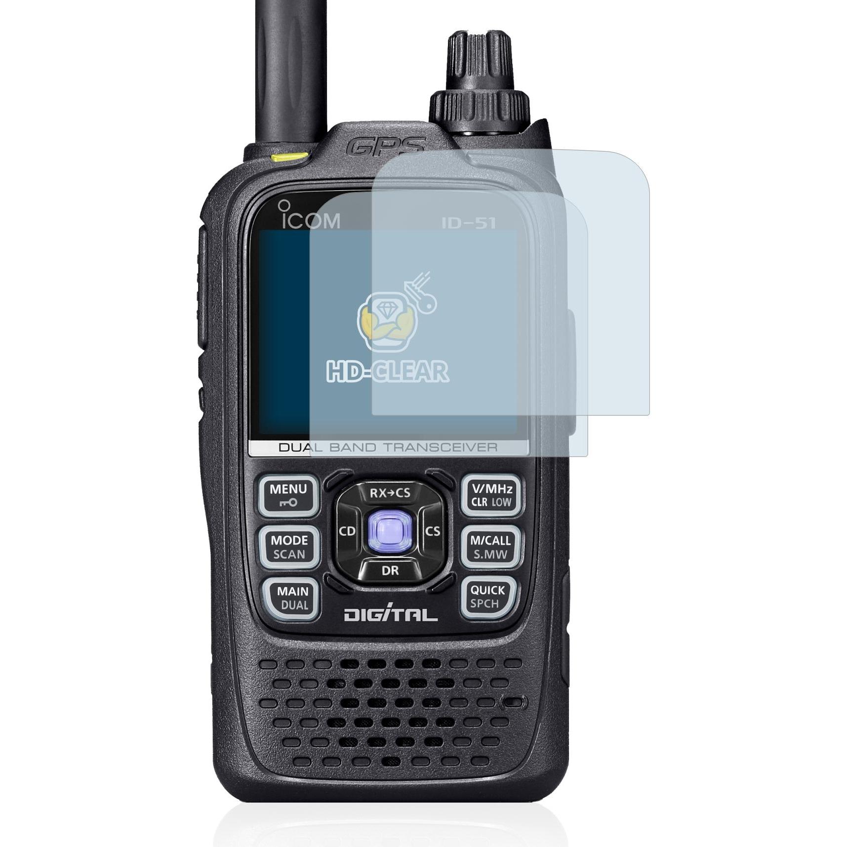 Thumbnail - BROTECT Schutzfolie Displayschutz Klar, Walkie-Talkie Zubehör