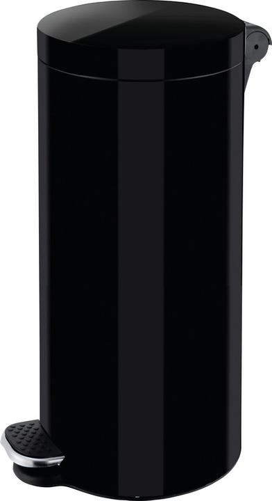 Produktbild Zwingo Tretabfallbehälter 30l schwarz (30 l)