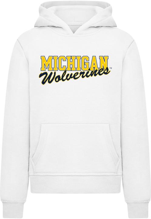 Produktbild Merchcode Kids Michigan Wolverines - Script Basic Hoody - 199043 (110, 116)