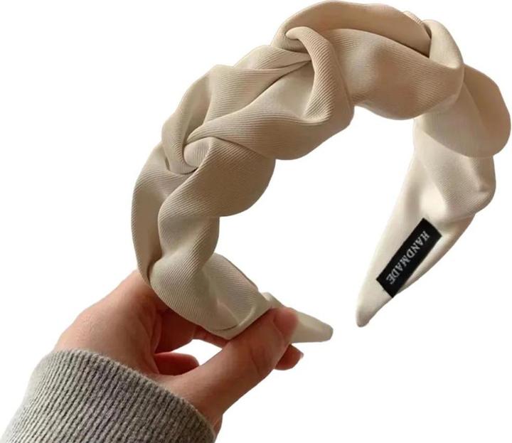 Image du produit JTI Diadème élégant - textile blanc