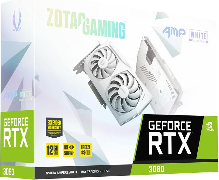 Produktbild Zotac GeForce RTX 3060 Gaming AMP White Edition (12 GB)
