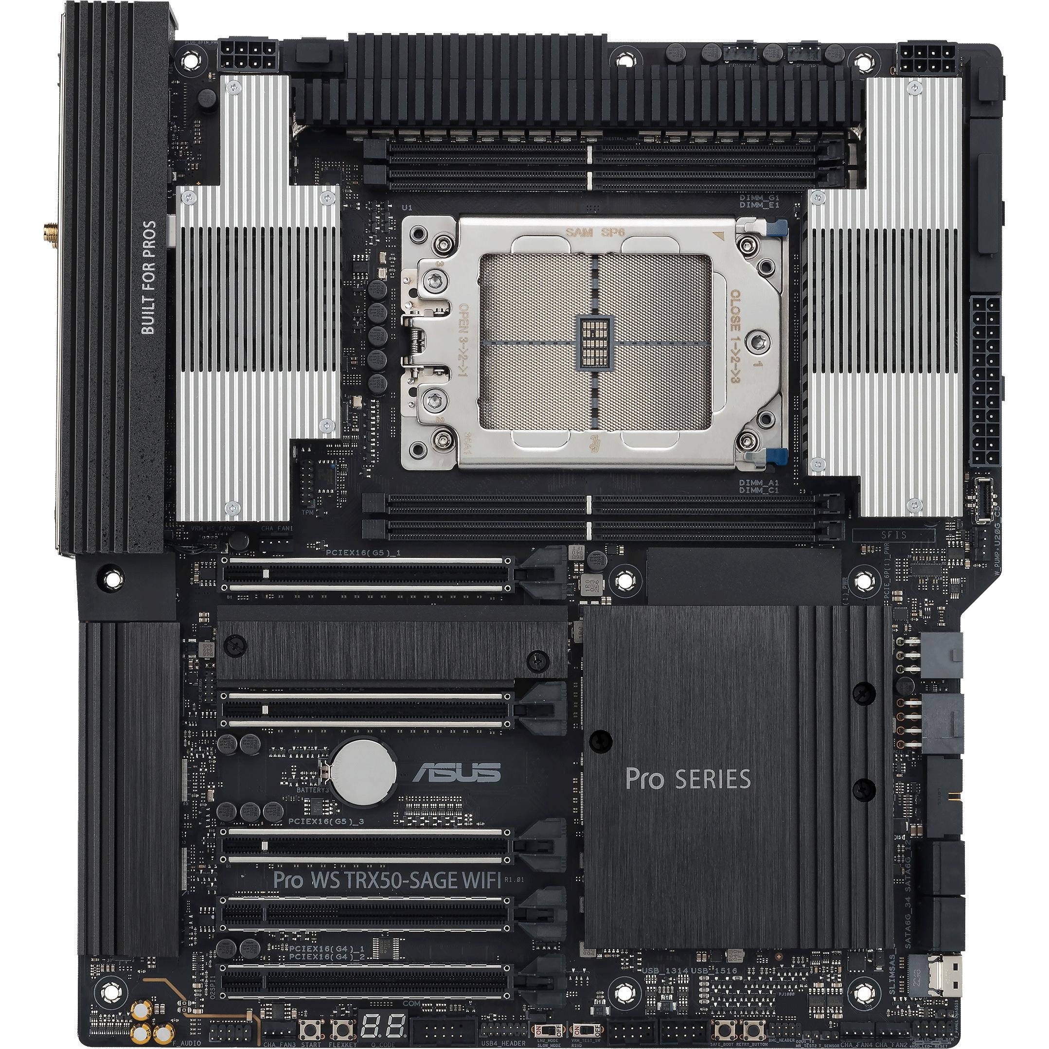 ASUS PRO WS TRX50-SAGE WIFI (sTR5, AMD TRX50, E-ATX), Mainboard