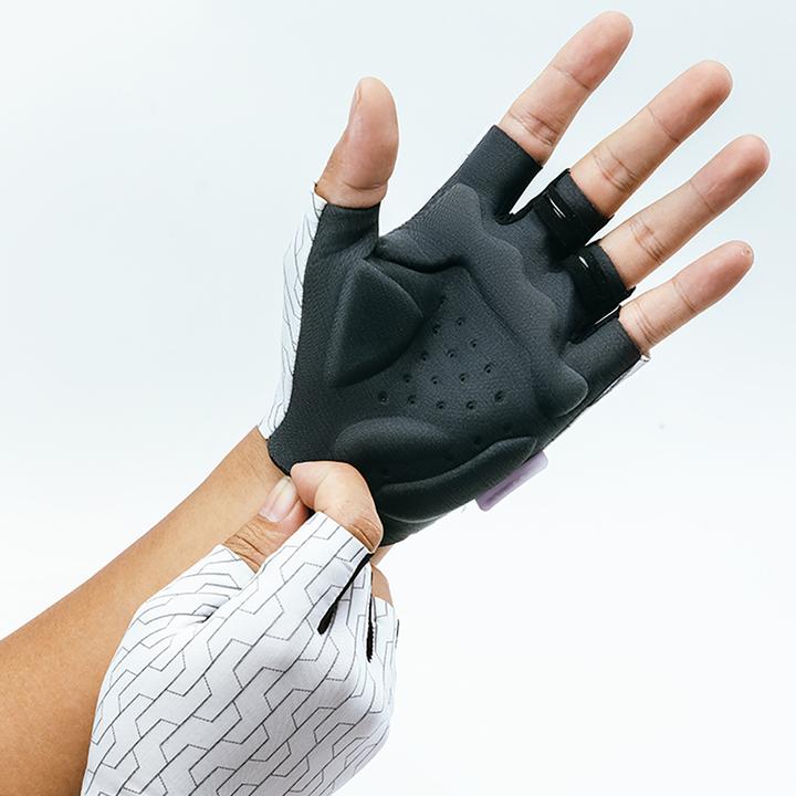 Produktbild Rockbros MTB cycling gloves size: L - white and black (L)