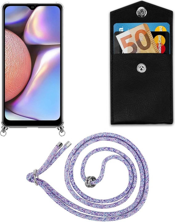Produktbild Cadorabo TPU Handy Kette SILBER Cover