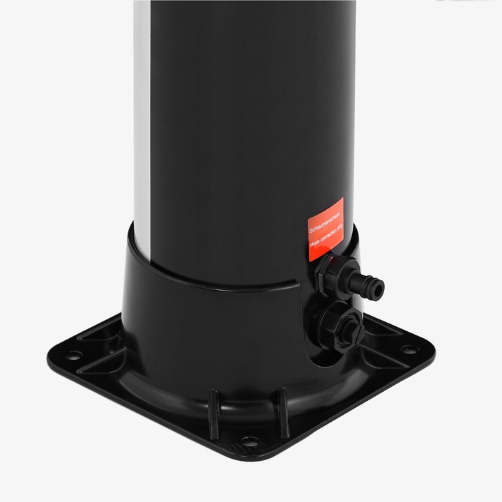Produktbild Arebos Solardusche mit Bodenplatte