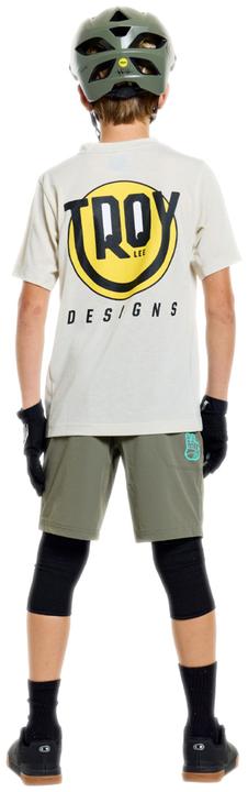 Immagine prodotto Troy Lee Designs Skyline Ride SS Tee, Happy, pumice, youth M (M)