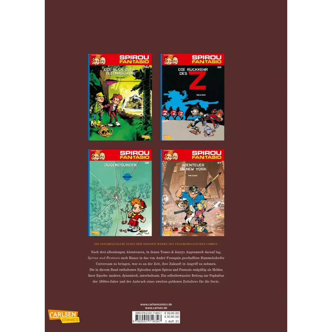 Thumbnail - Spirou und Fantasio Gesamtausgabe 14: 1984-1987, Belletristik von Tome
