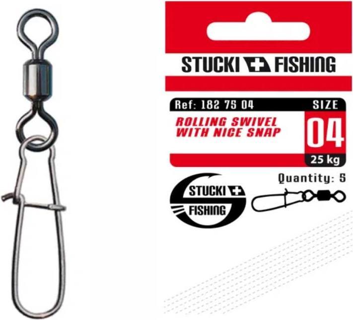Actual product image Stucki Thun Rolling Swivel with Nice Snap