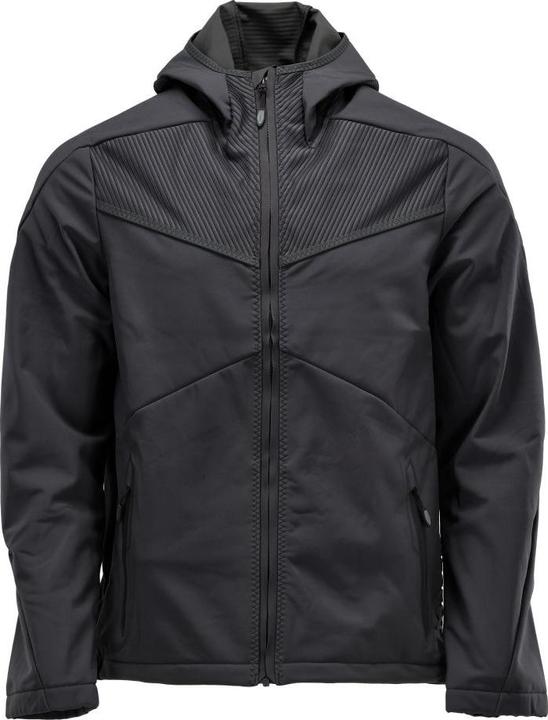 Mascot Soft Shell Jacke mit Kapuze schwarz, Gr.M (M)