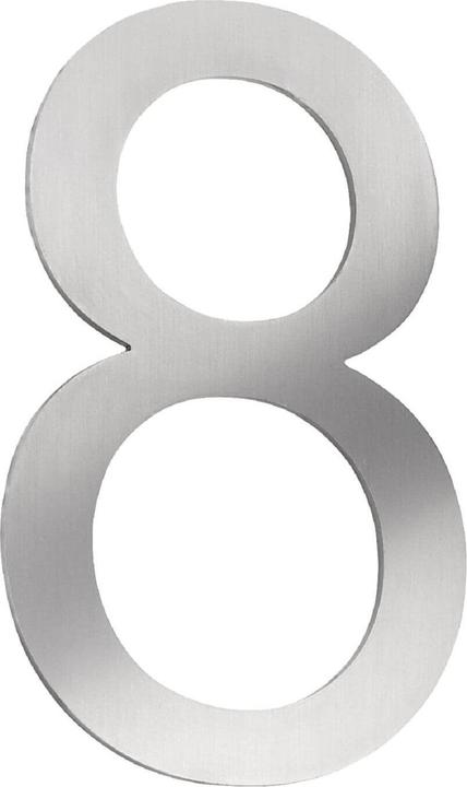 CMD House number small IP44 stainless steel Made in Germany CMD-8