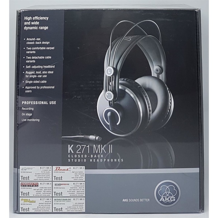 Image du produit AKG Pro K271 Mkii (NC, Filaire)