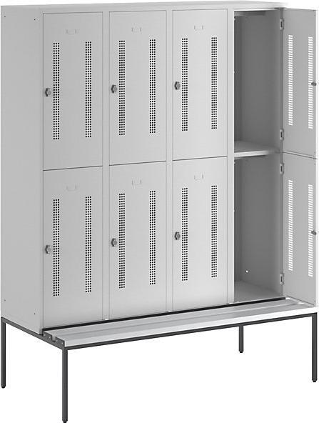 Wolf Half height wardrobe with bench base (160 cm, 214 cm)