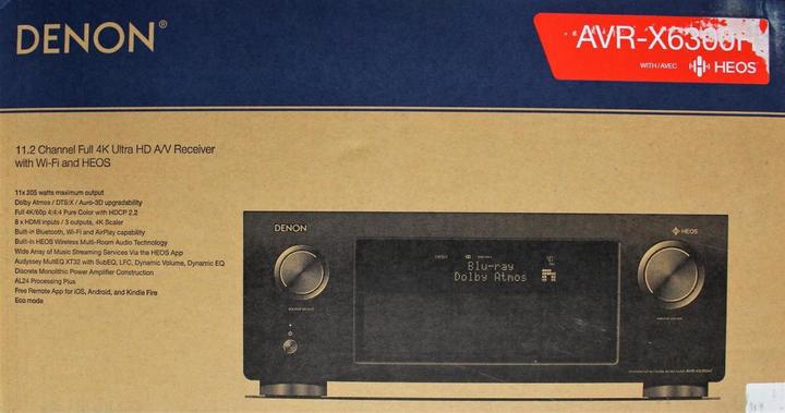 Actual product image Denon Avr-X6300h (11.2 Channel, FM)