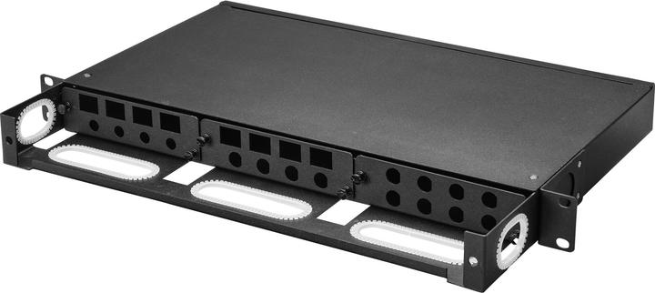 Actual product image Renkforce 4-port BNC coaxial and 4-port RJ45 cassette module