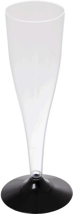 Produktbild Elco Einweg-Sektglas 1 dl 220 Stück, Schwarz/Transparent (220 x)