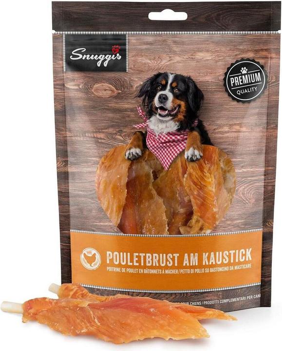 Produktbild Qualidog Pouletbrust am Kaustick (300 g)