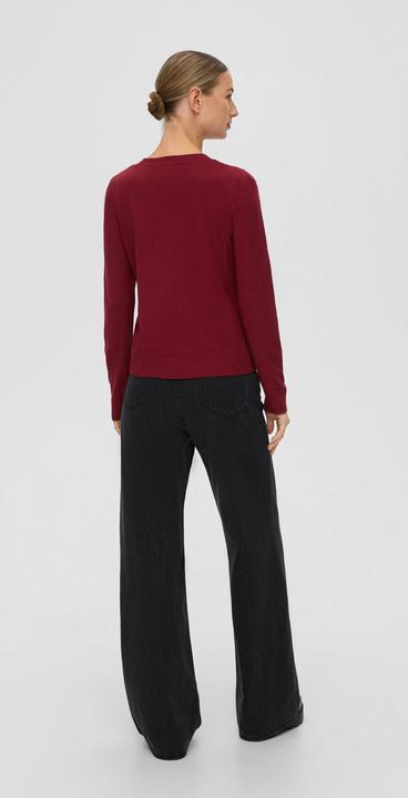 Produktbild s.Oliver Strickpullover Feinstrickpullover aus Viskosemix (46)