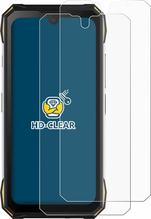 Actual product image BROTECT Screen Protector Clear (2 Piece, Doogee S89 Pro)