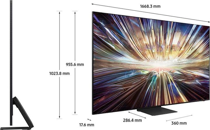 Actual product image Samsung TV-QE75QN800DTXXH QE75QN800DTXXH (75", QN800D, NeoQLED, 8K, 2024)
