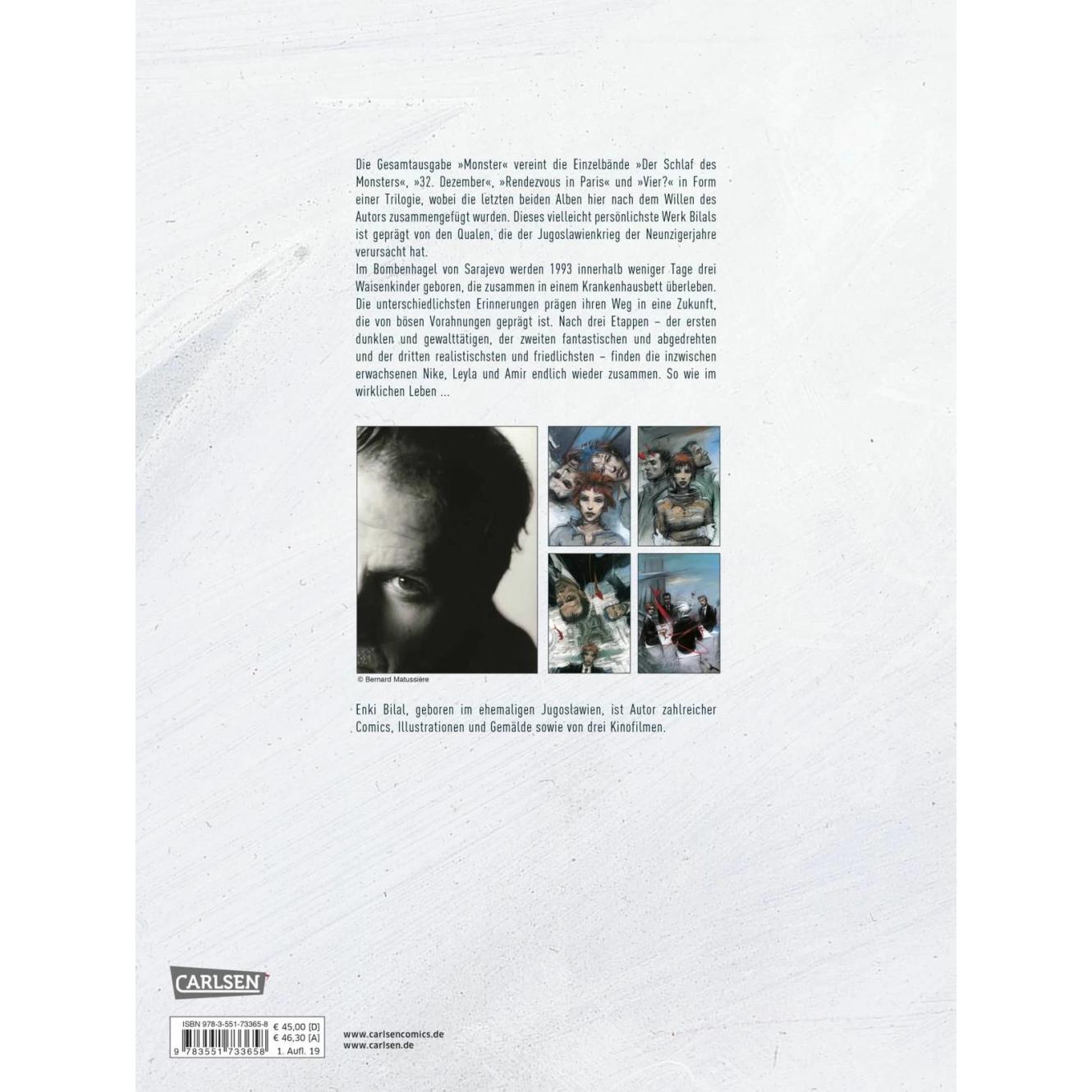 Thumbnail - Die Monster-Tetralogie, Belletristik von Enki Bilal