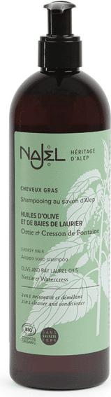 Immagine prodotto Najel Shampoo au savon d'Alep 2 en 1 (500 ml, Shampoo liquido)