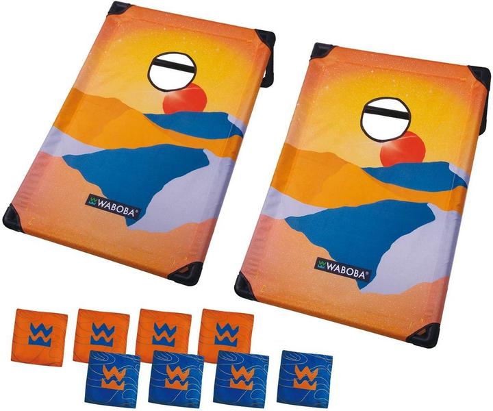 Actual product image Waboba Arcade game Cornhole 2x board 8x throwing bag (2 Players)
