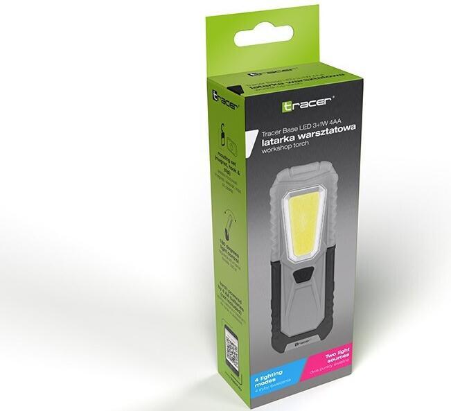 Actual product image Tracer BASE LED 3+1W workshop flashlight