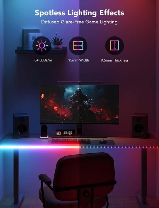 Image du produit Govee Gaming (RGBIC, 200 cm, Intérieur)