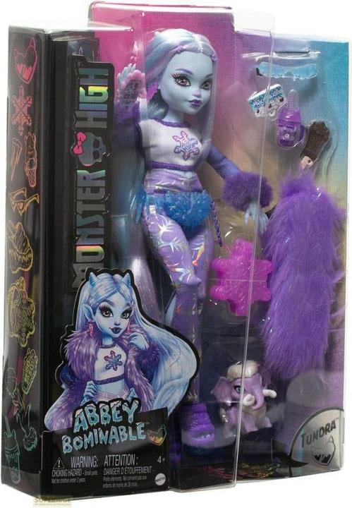 Image du produit Monster High Abbey Bominable Yeti avec mammouth de compagnie et accessoires