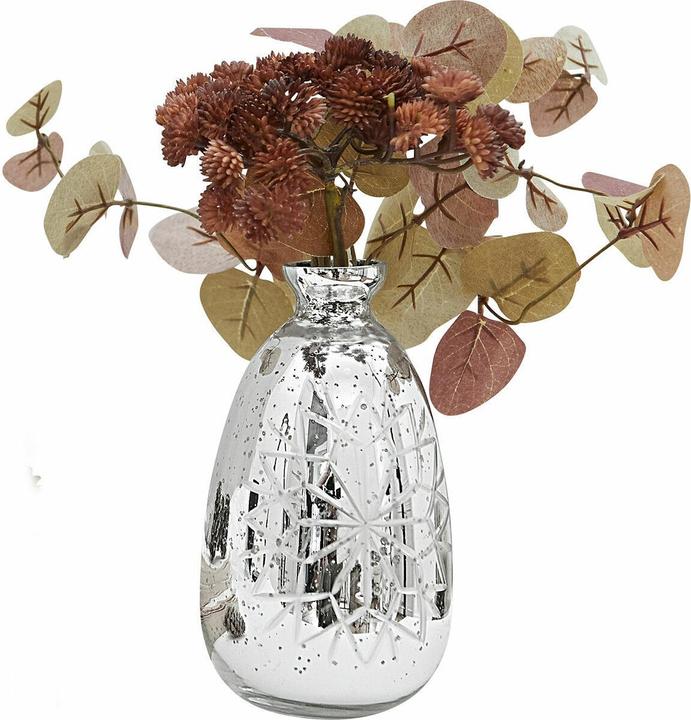 Immagine prodotto Loberon Vaso Zorelie argento antico (1 x, 16 x 9 cm)